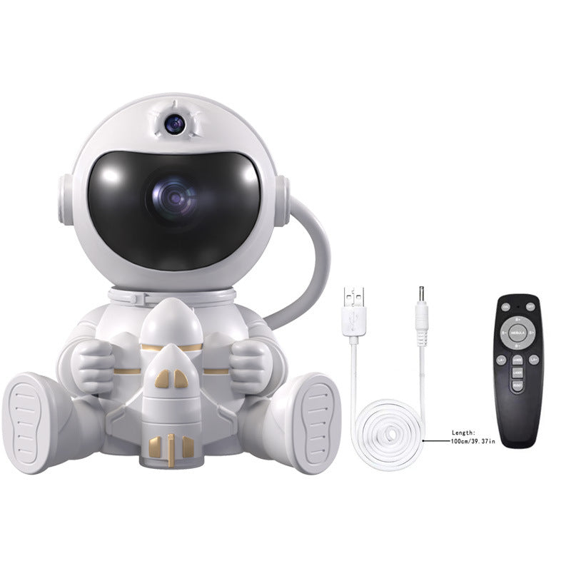 NNEDSZ Astronaut Galaxy Projector Night Light with Remote Control(space shuttle)
